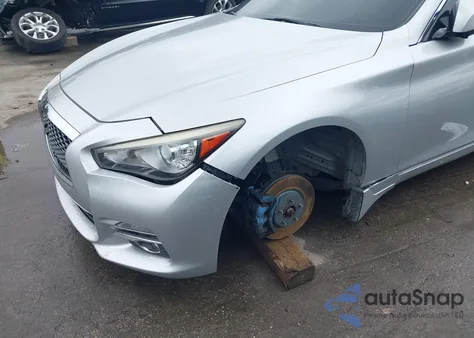 2015 Infiniti Q50 Premium из США, поврежденный, VIN JN1BV7AR4FM405606